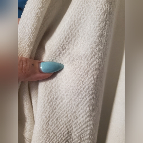 Blue Rain White Oversized Dolman Top - Picture 4 of 7